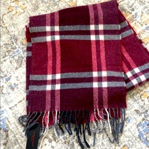 NEW Men Made in Italy Wool Barbarossa Scarf